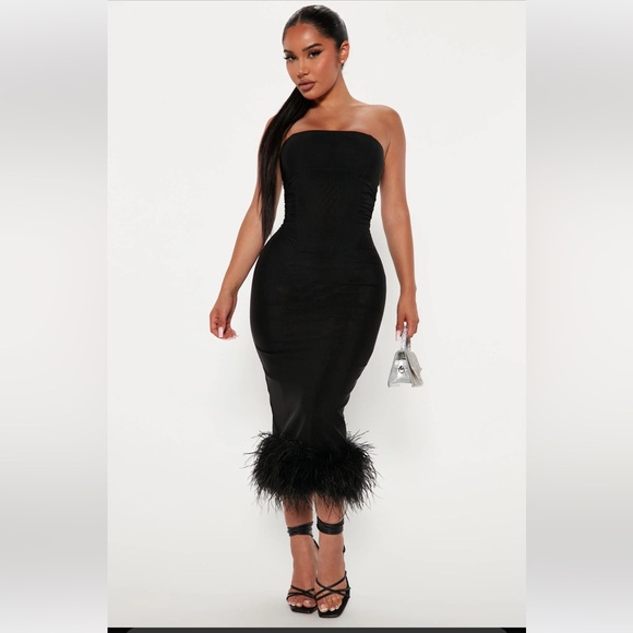 Fashion Nova Dresses & Skirts - Cocktail Dress - Black, Size Large, New With Tags